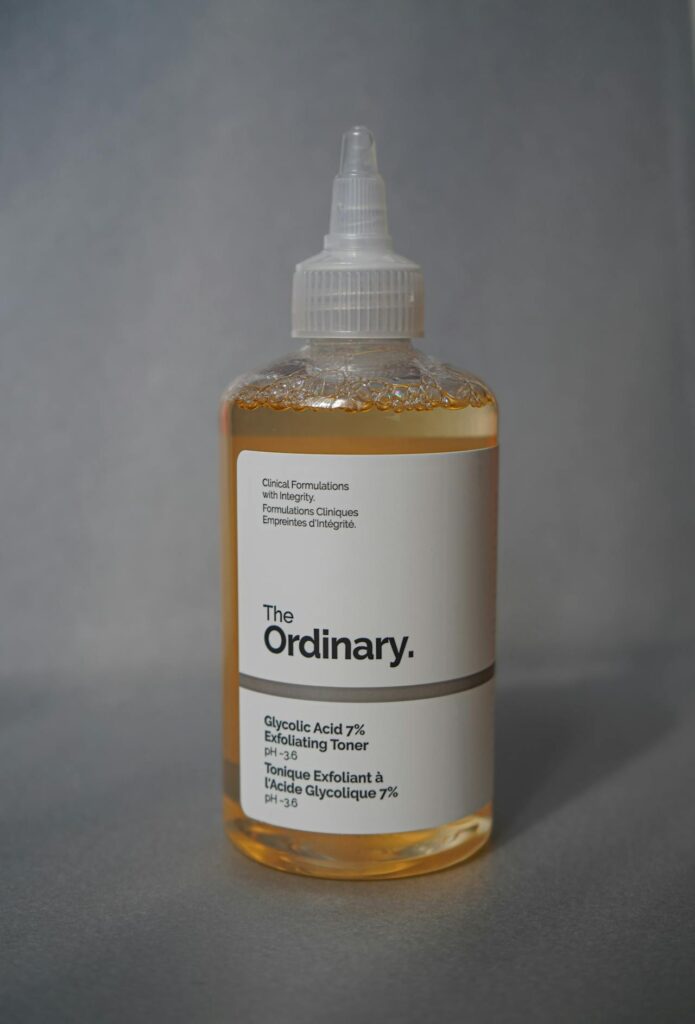 tonik z kwasem glikolowym The Ordinary