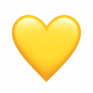 co oznacza żółte serce