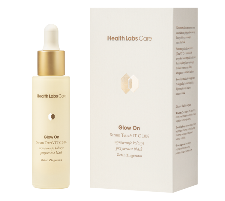 Health Labs Care Anti-wrinkle product | Glow On TetraVit C 10% serum