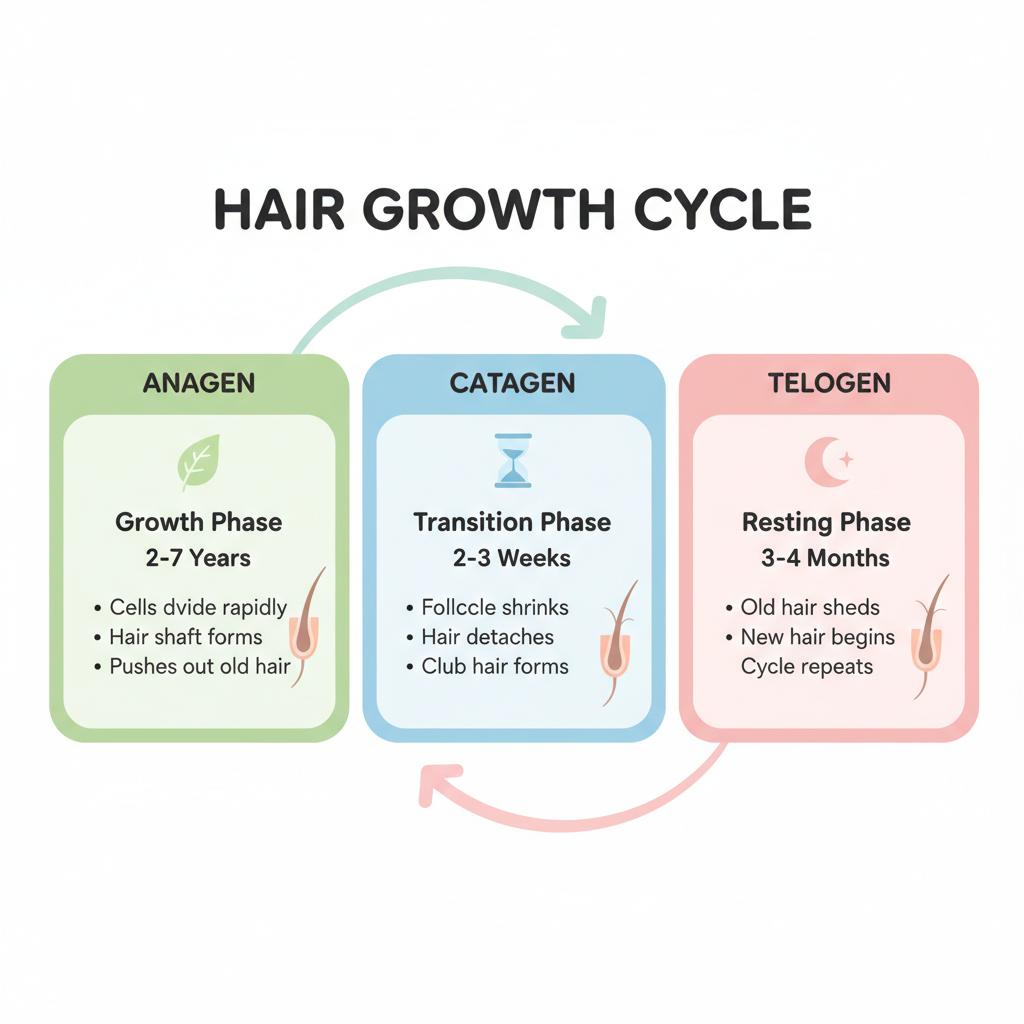 Cykl wzrostu włosa
